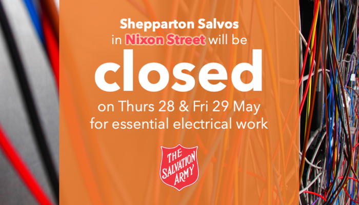 Nixon St closed on 28 & 29 May