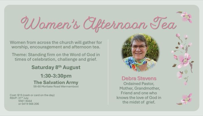Women&rsquo;s Afternoon Tea & Worship Gathering