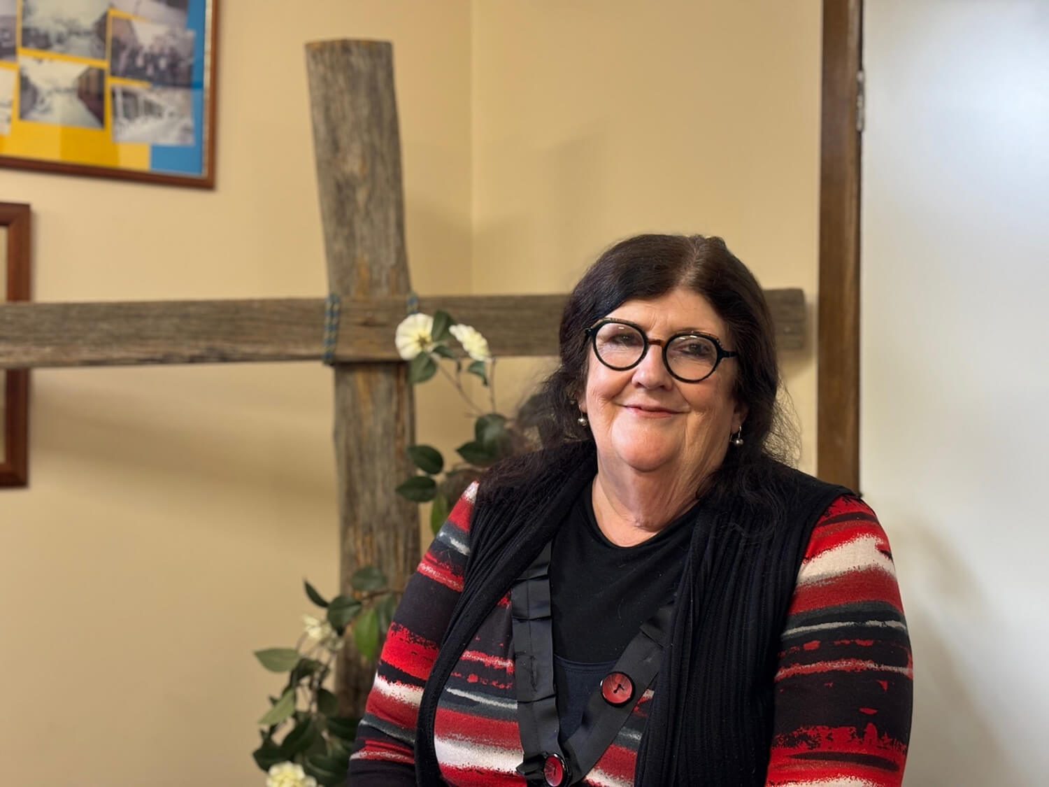 Volunteer Vanessa loves helping others in need and says it has helped her as much. Photograph by Linda Erskine