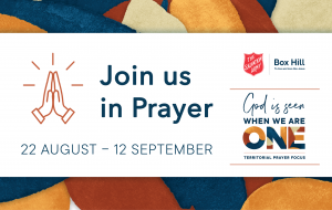 Join us in Prayer for the next 22 Days