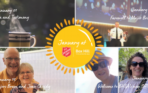 January at Box Hill Salvos