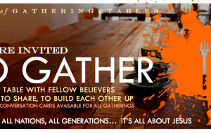Year of Gathering at Tables