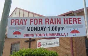 Prayers for rain to break the drought