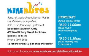 Mini Musos - Thursdays