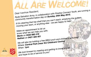 Sunday 24th May - Community Transformations Day