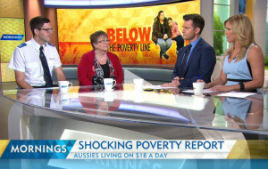 Anne & Nathan sharing on Channel 9 Morning's