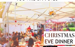 Are you coming to our Free Christmas Eve Dinner?