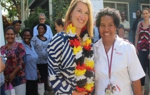 US Deputy Secretary Higginbottom visits House of Hope