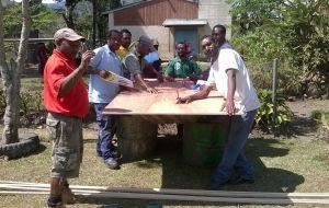Youth Adults gather together in Goroka