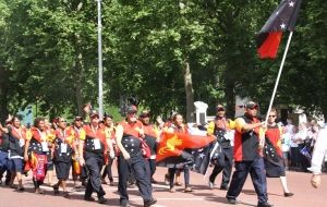 March down London Mall