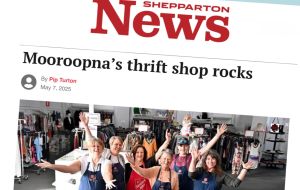 SheppNews: Mooroopna's Thrift Shop Rocks!