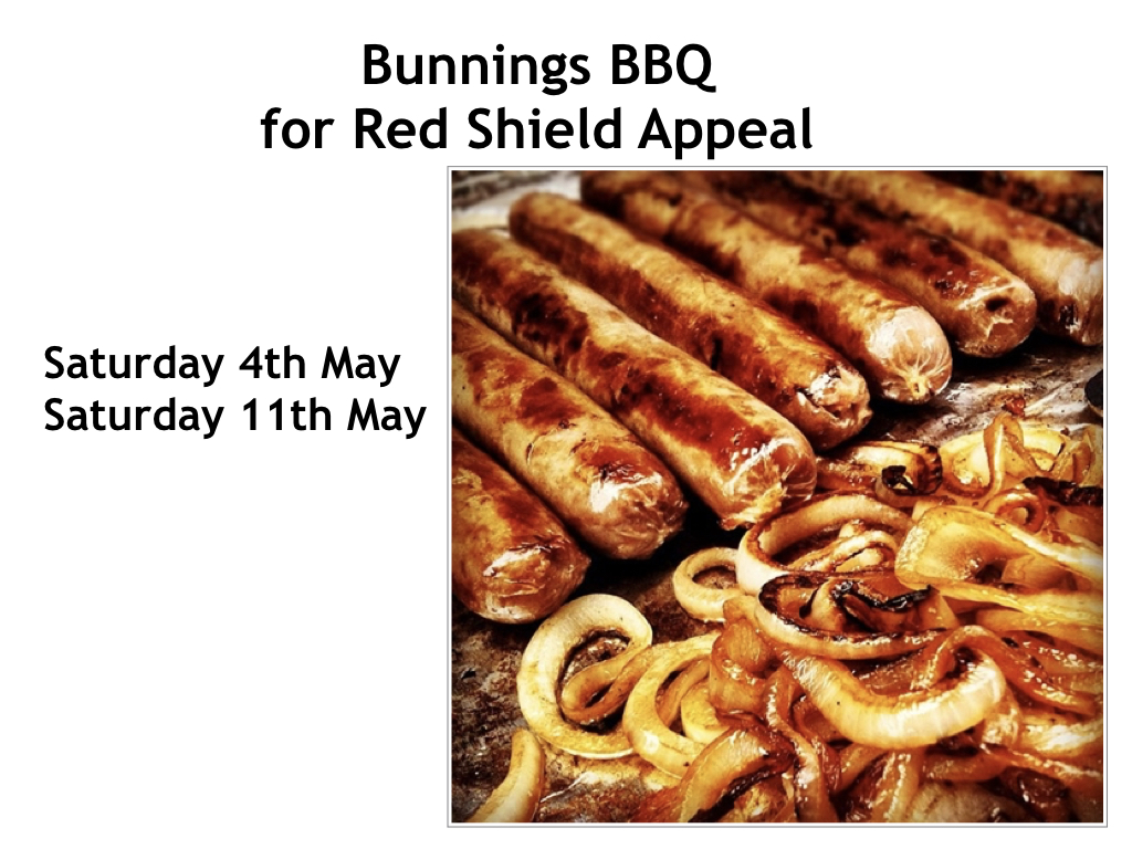 4/5 & 11/5 Bunnings BBQ The Salvation Army Australia