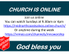 CHURCH IS ONLINE