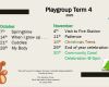 Playgroup Term 4 is About to Start!