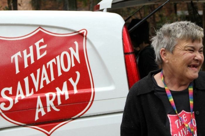 Community enjoying themselves at Macquarie Park Salvation Army