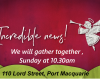 Join us at Church this morning at 10.30am