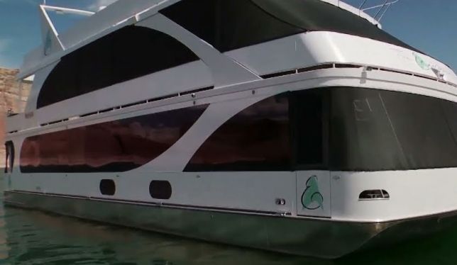 The million dollar house boat