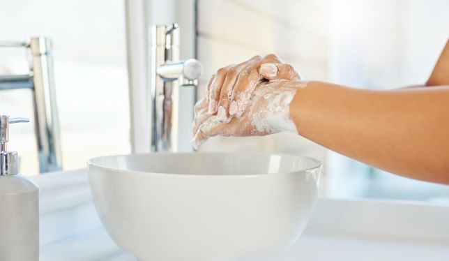Hand washing frenzy