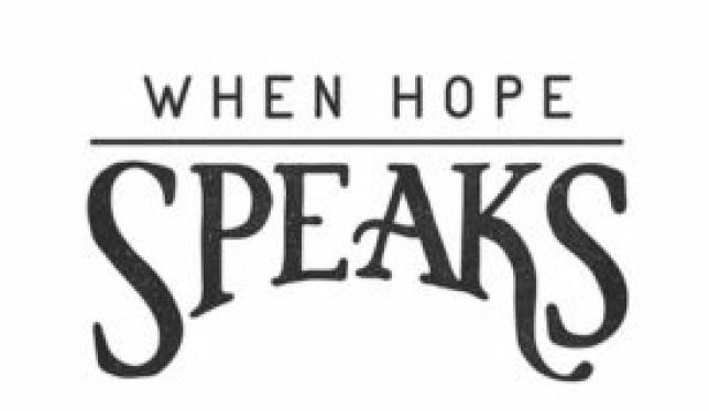 New book: When Hope Speaks