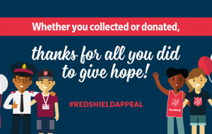 Thank you for supporting the Red Shield Appeal!
