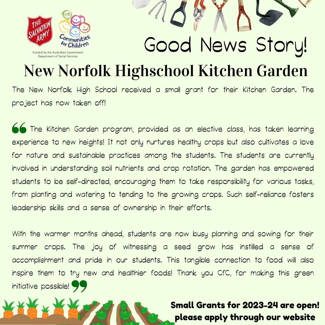 NNHS Kitchen Garden