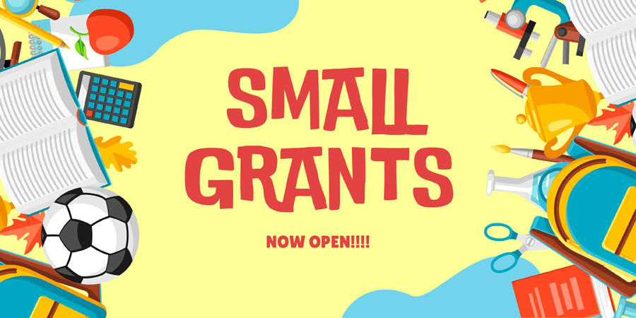 Small Grants now open