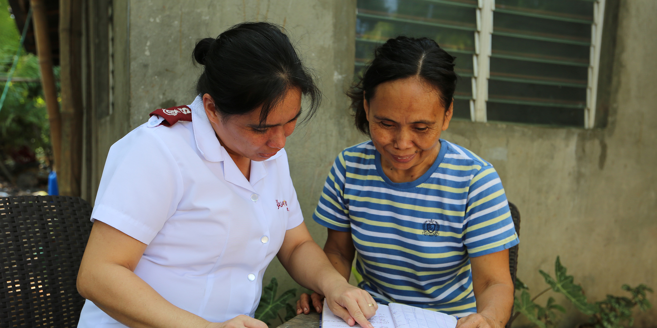 Supporting officers overseas