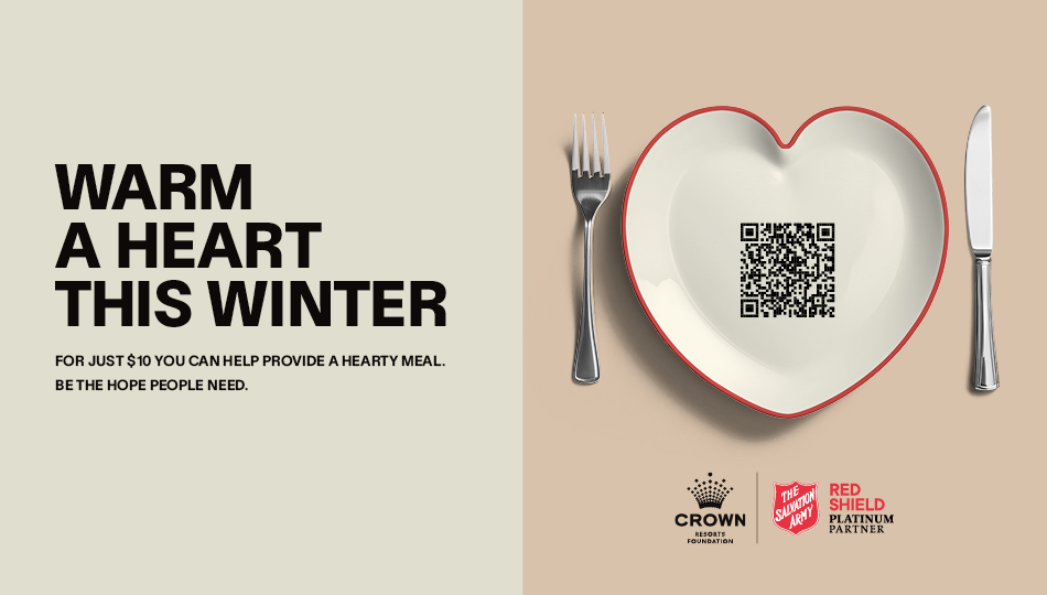 RSA Crown banner image. Thank you for choosing to give warmly. Be the hope people need.
