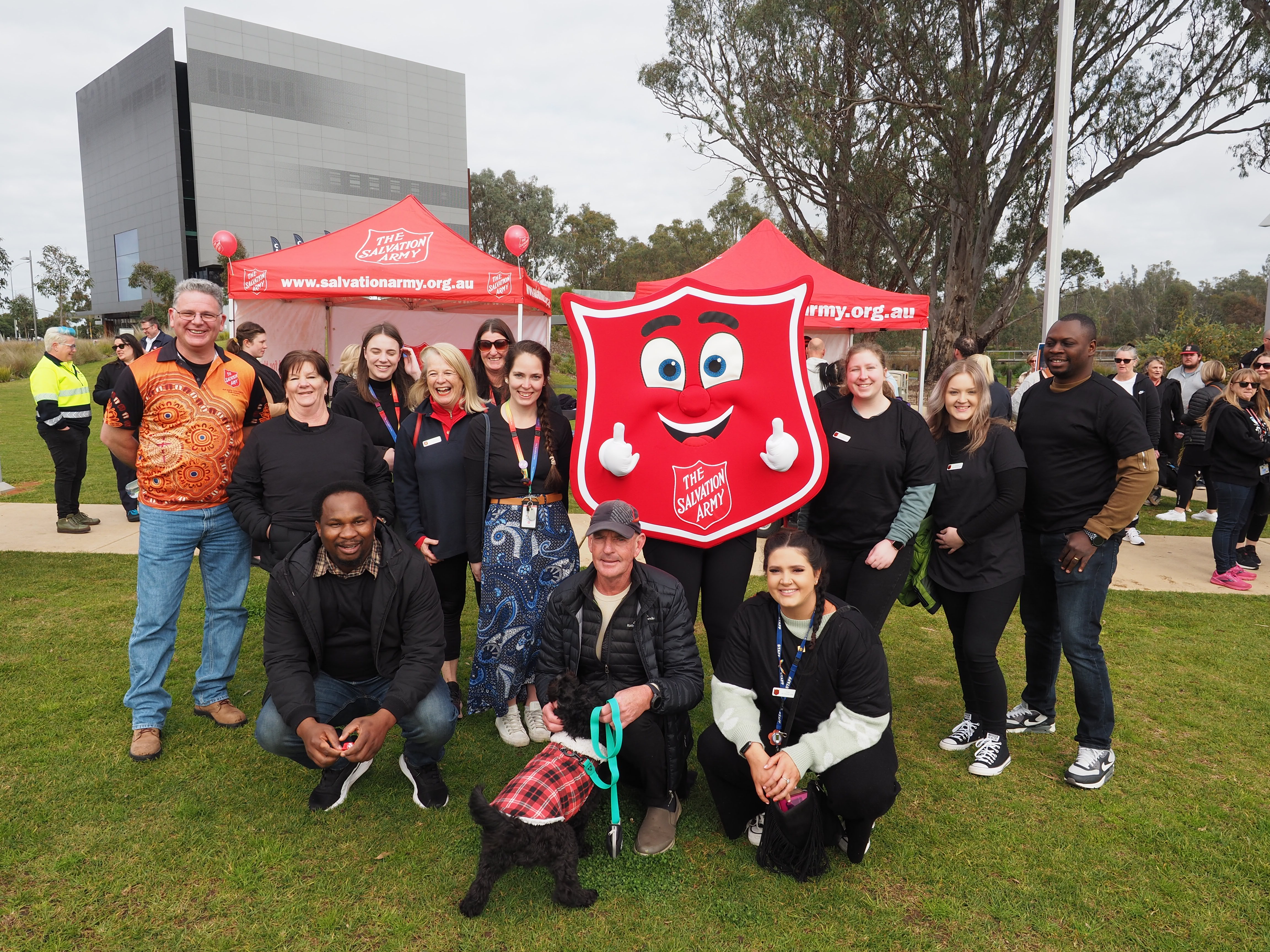 Participants at previous Walking Home event