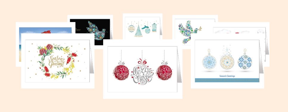 Order Christmas greeting cards