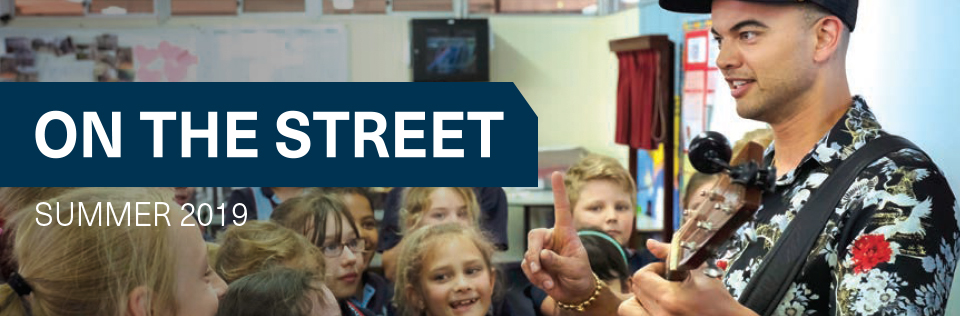 'Trek for hope' - on the scene