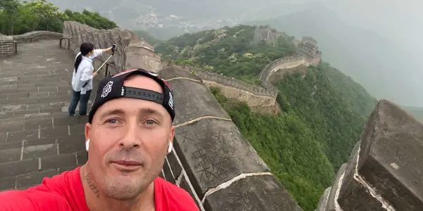 Casey, who now supports others at Foster House, has embraced new challenges, including travel.
