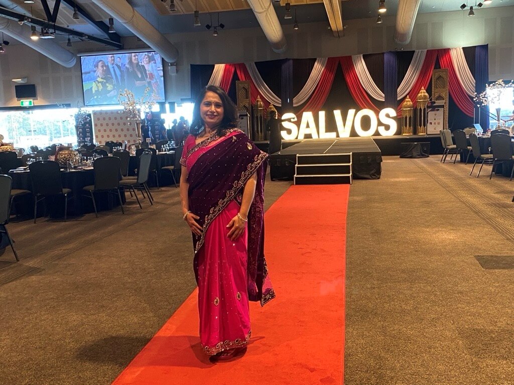Nuria is passionate about her Salvos role, supporting others.