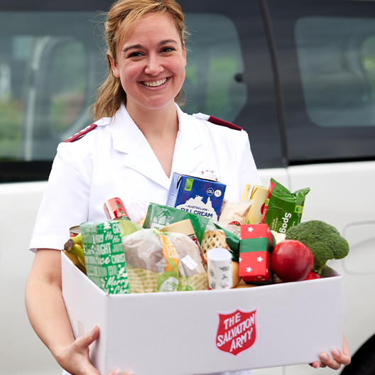 Essential Food Hampers for Ten Families