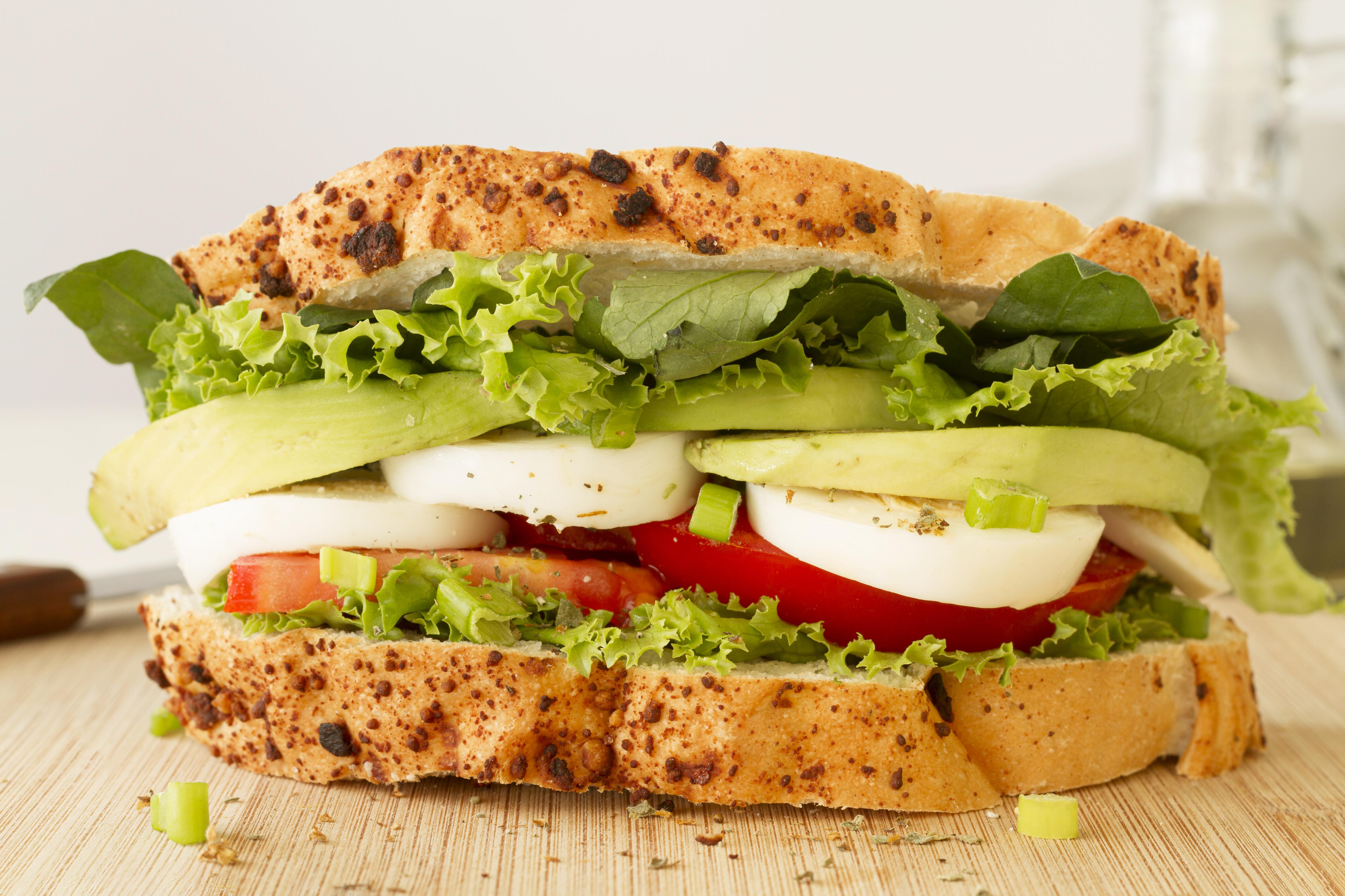 Salad sandwich.