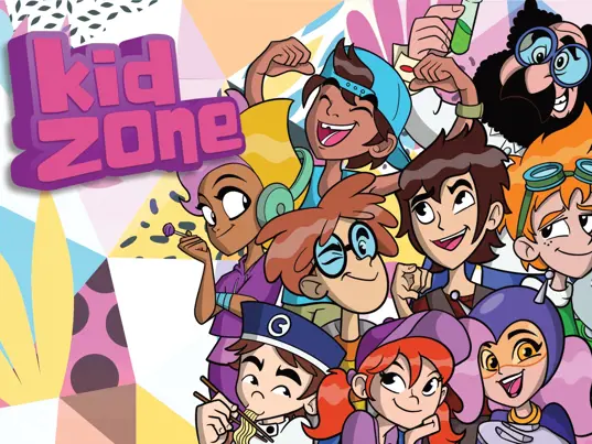Image of our Kidzone magazine which contains puzzles, prizes and more.