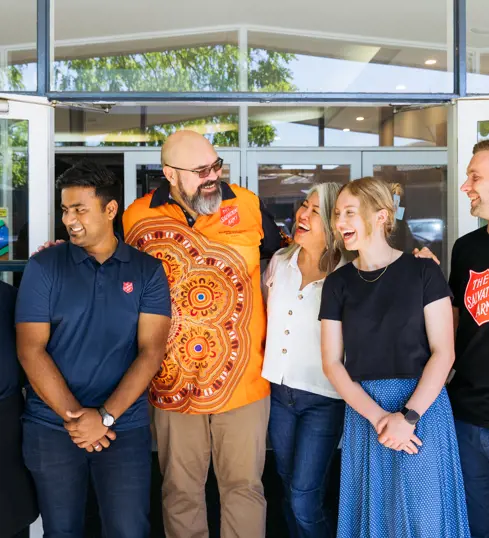 A group of community volunteers