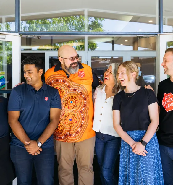 A group of community volunteers