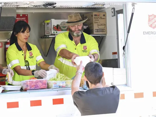 Salvation Army Emergency Services Team