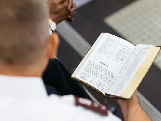 Men’s Bible study group