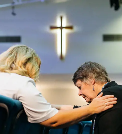 Sunday prayer session at Gungahlin Corps
