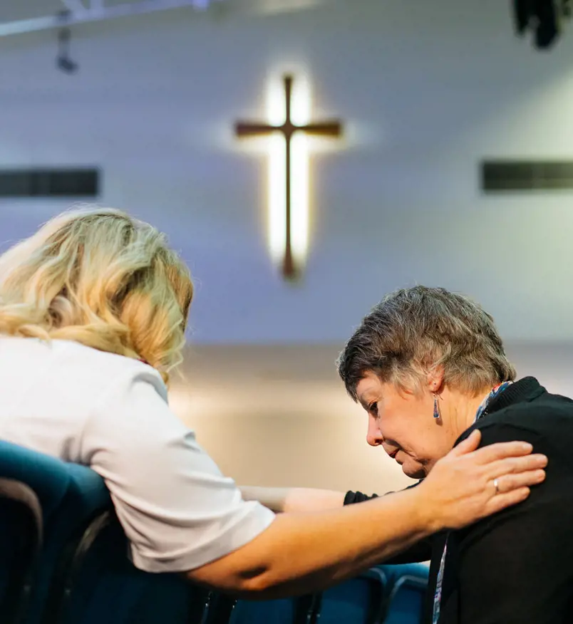 Sunday prayer session at Gungahlin Corps
