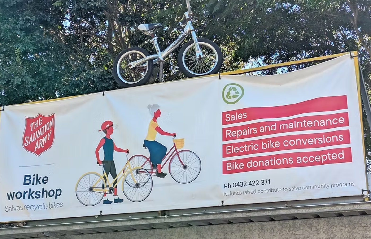 Salvos Re-Cycle Bikes