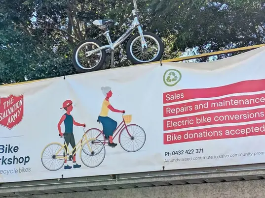 Salvos Re-Cycle Bikes