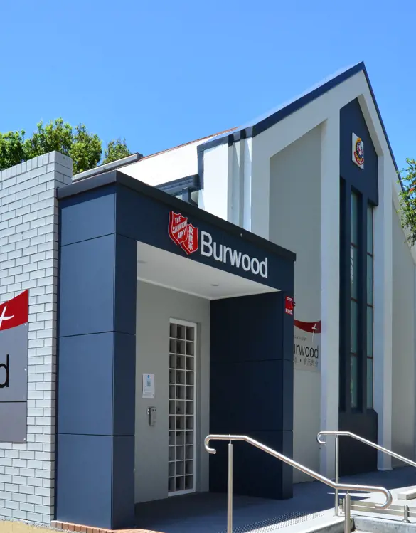 Burwood corps - building
