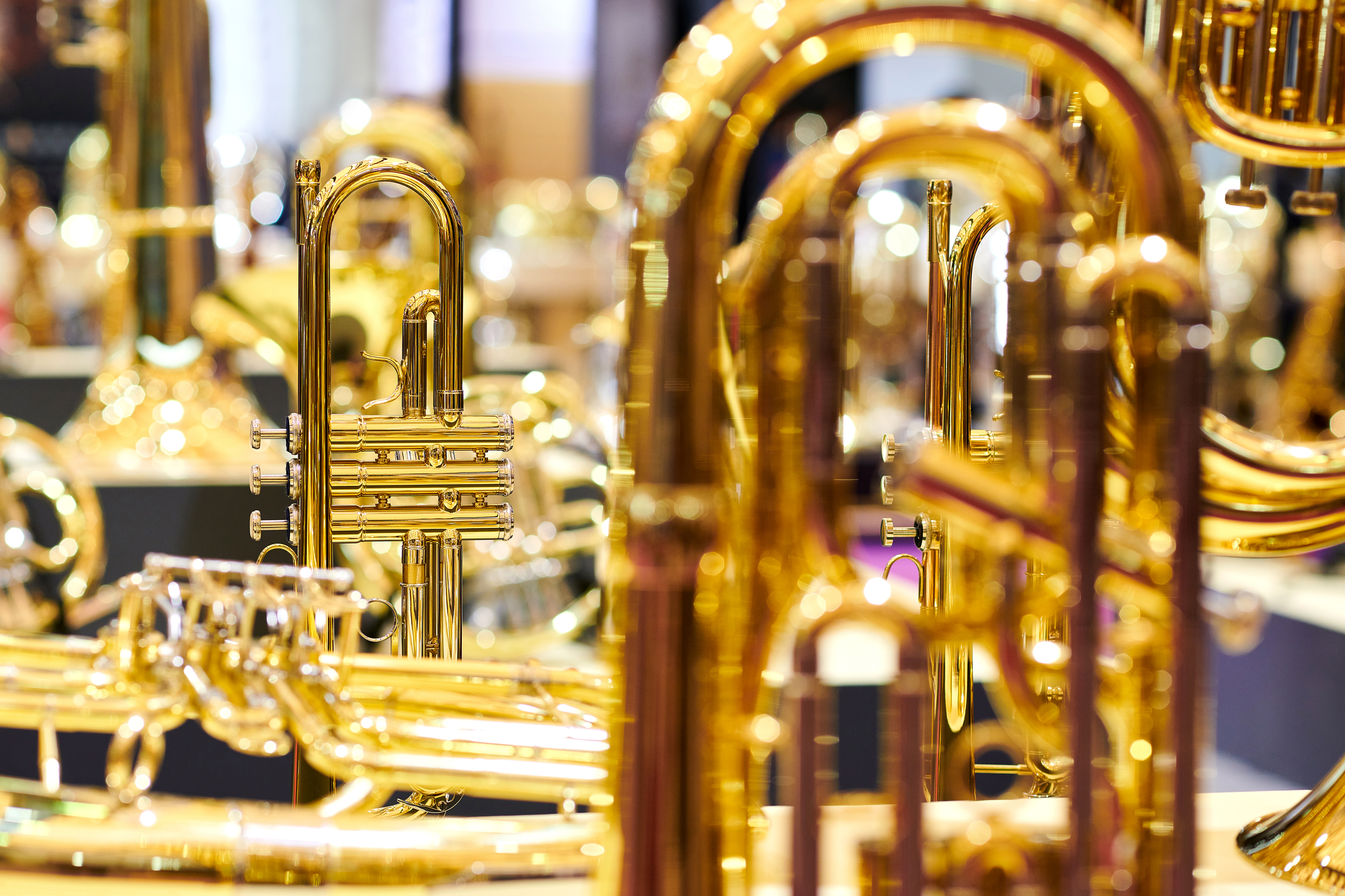 Brass band instruments