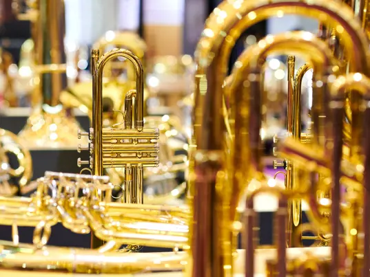 Brass band instruments