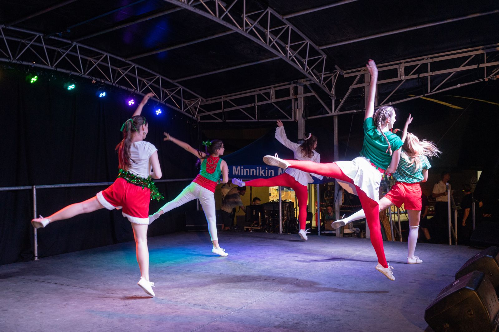 Carindale youth group dancing