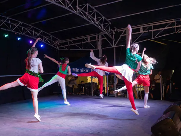Carindale youth group dancing