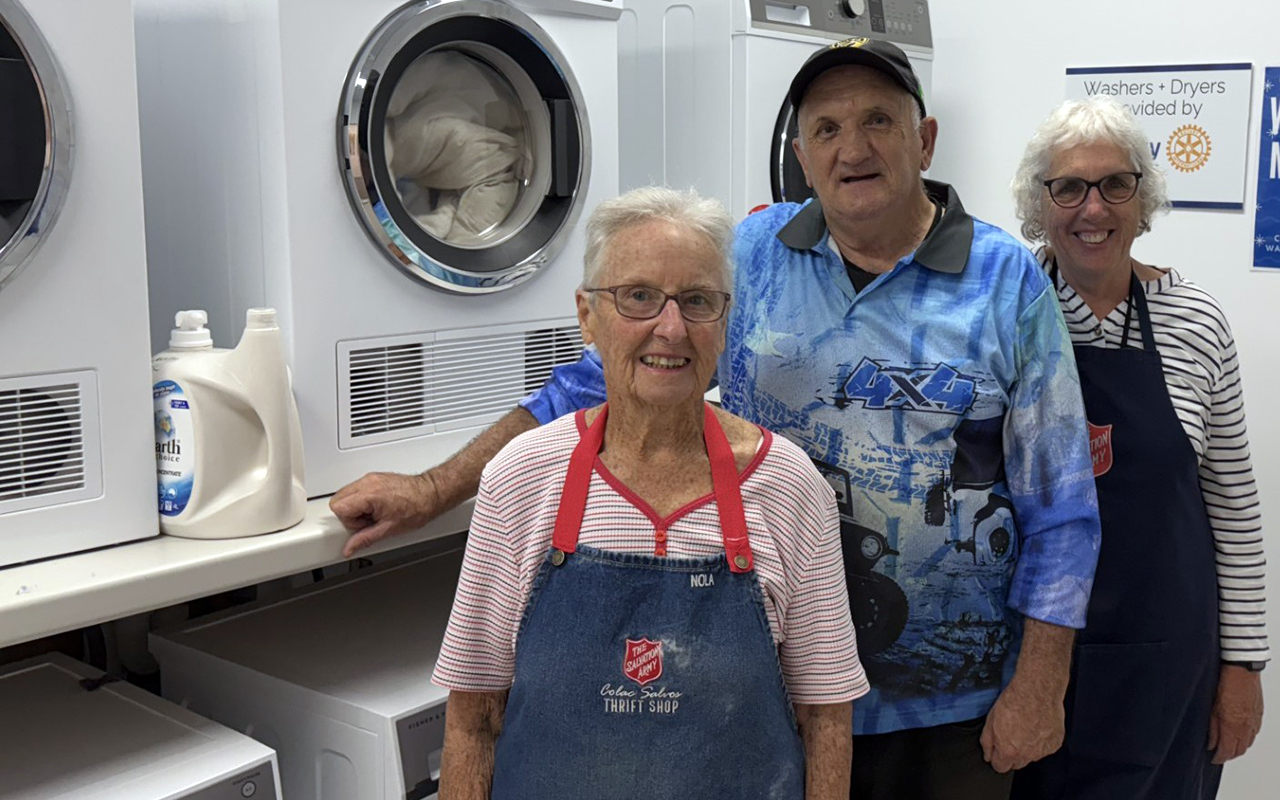 Bathroom and laundry facilities